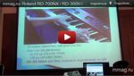 Видео-презентация новых сценических цифровых фортепиано Roland RD-700NX и RD-300NX Версии 2