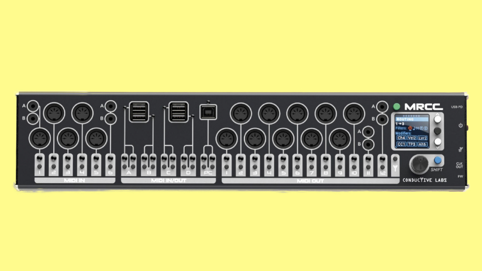 MRCC - универсальный MIDI роутер от Conductive Labs