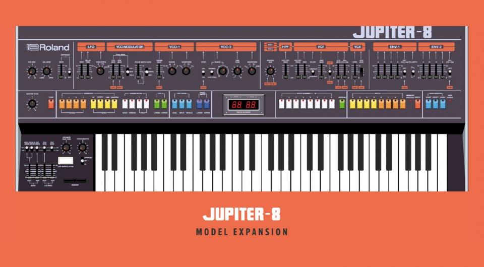 Roland выпустили официальную софтовую эмуляцию Jupiter-8