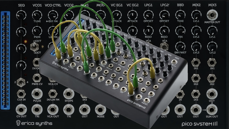 Pico System III: компактный модульный синтезатор от Erica Synth