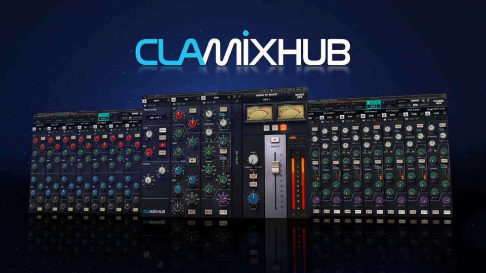 CLA MixHub: аналоговая консоль в вашей DAW
