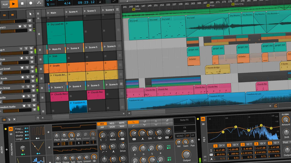 Bitwig studio 5.1. Bitwig DAW.