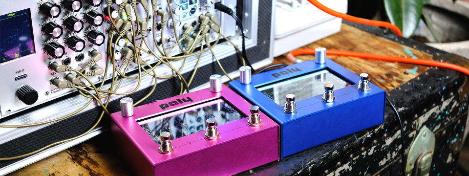 Poly Effects Beebo - модульный синтезатор в формате гитарной педали