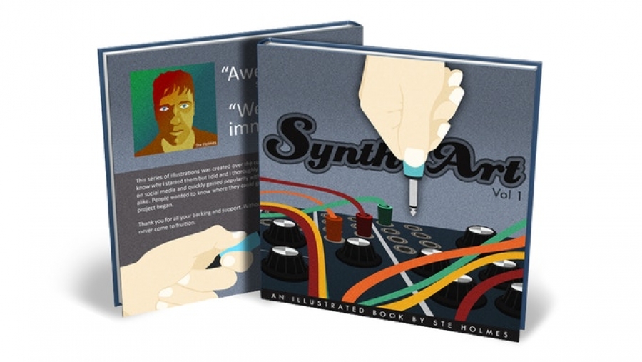 Synth Art Vol 1 - иллюстрированный арт-альбом