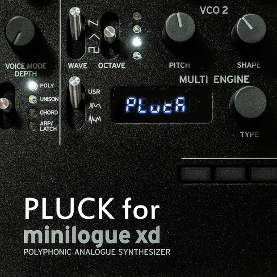 Осциллятор Pluck для Korg minilogue XD
