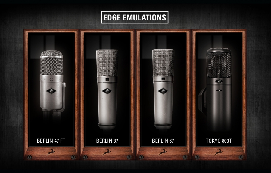Новые виртуальные эмуляции для моделлингового микрофона Edge от Antelope Audio