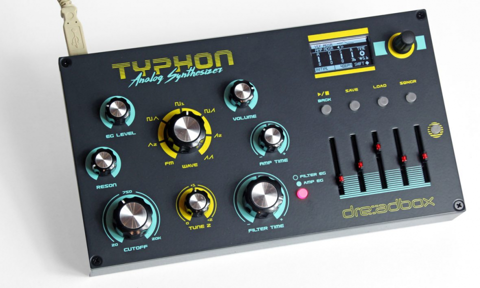 Typhon - портативный синтезатор от Dreadbox