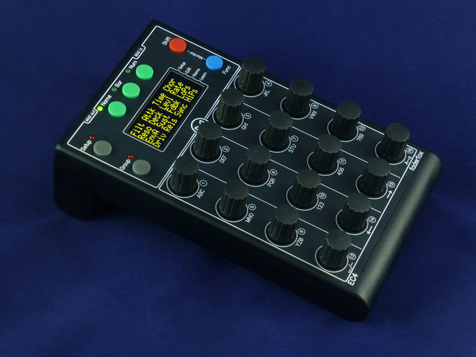 Faderfox EC4 - MIDI контроллер с визуальным фидбеком параметров (обзор от Loopop)