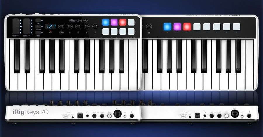 iRig Keys I/O: MIDI контроллер и аудиоинтерфейс в одном устройстве!