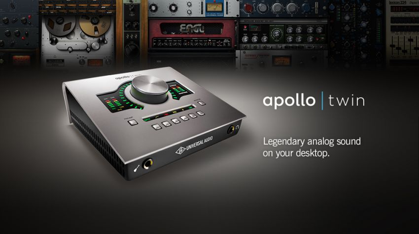 Поступление звуковых интерфейсов Universal Audio Apollo Twin