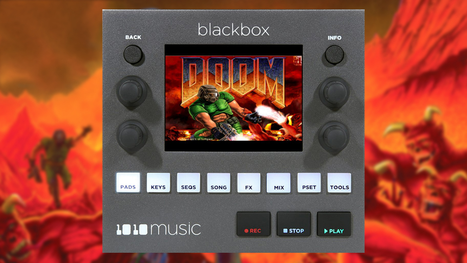 Кастомная прошивка для 1010music BlackBox позволит поиграть на синтезаторе в легендарный Doom!