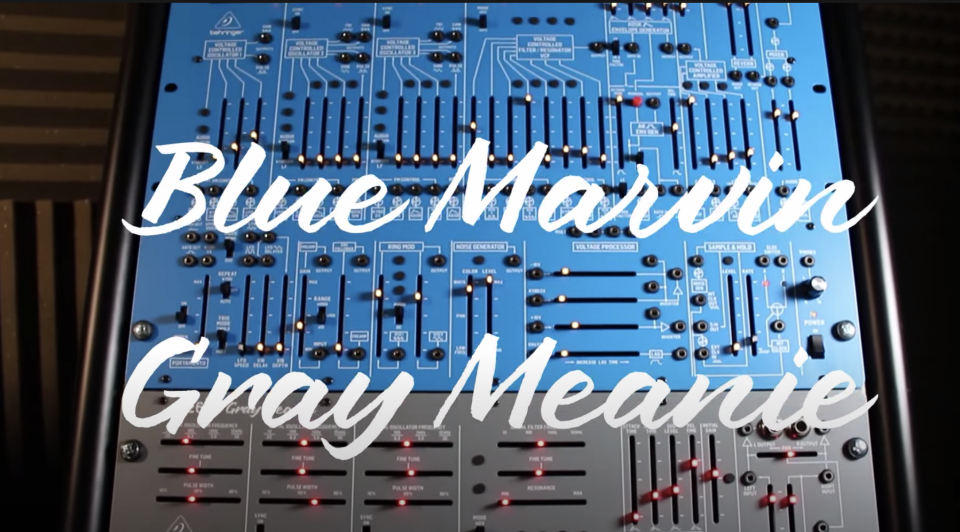 NAMM 2021: лимитированные версии Behringer ARP 2600 Blue Marvin и Gray Meanie